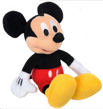 China Cartoon Disney Mickey Stuffed Custom Plush Toys Doll For Baby and SGS Passed for sale
