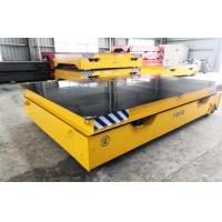 Quality Manual / Hydraulic Steering Electric Transfer Cart 5t-50T Trackless Transfer for sale