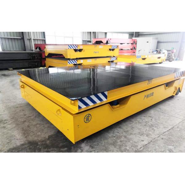 Quality Manual / Hydraulic Steering Electric Transfer Cart 5t-50T Trackless Transfer for sale