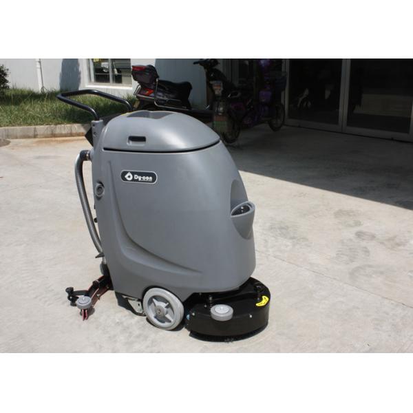Quality Small Hand Push Cleaner Compact Floor Scrubber Machine With 20m Electrical Wire for sale