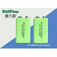 China 9V Rechargeable Battery For Digital Camera , 180mAh Rechargeable Nimh Batteries factory