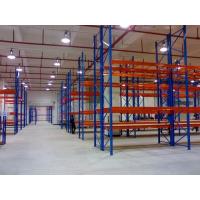 China Blue Color Industrial Metal Storage Racks / Steel Warehouse Shelving factory