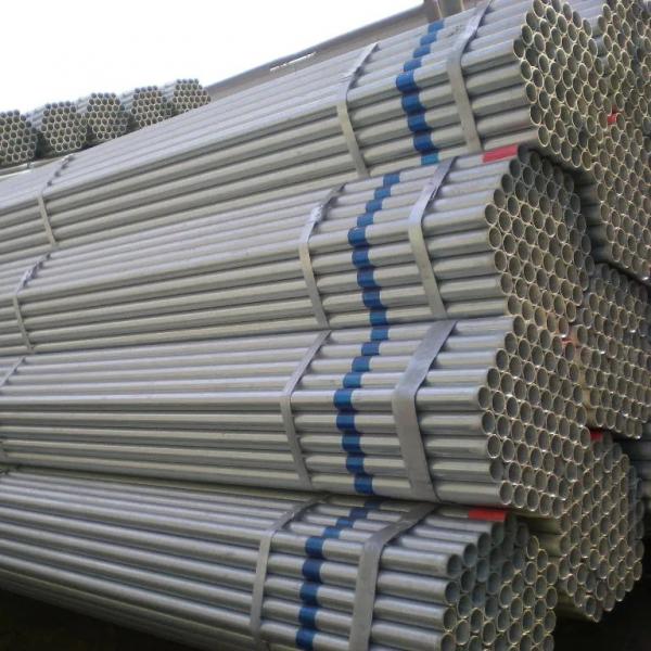 Quality 48.3mm Diameter HDG Steel Pipes For High Tensile Strength for sale