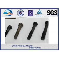 china ISO Steel 45 High Tensile Black Railway Bolt for Fastening Rails