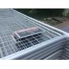 China Mesh Construction Fence Panels Crowd Control Panels Q235 Steel Materials factory