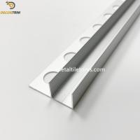 china Thick 0.9mm Tile Trim Profiles Aluminum alloy 6063 T5 Bathroom Glass