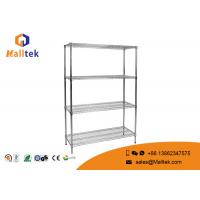 China Metal Multiple Tier Wire Rack Shelving Heavy Duty Adjustable Wire Shelving factory