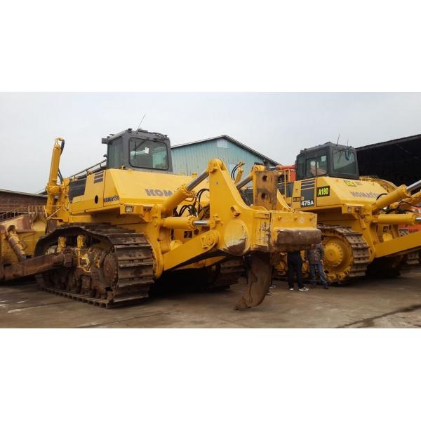 Quality Crawler Used Bulldozer Komatsu D475A-5  899HP Engine Power 12 Cylinders for sale