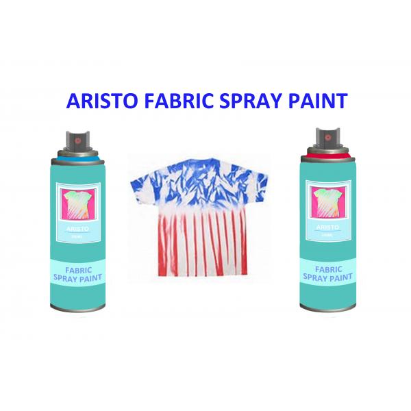 Quality Non toxic UV Resistance Fabric Spray Paint for Clothes , Waterproof Liquid Paint Spray for sale