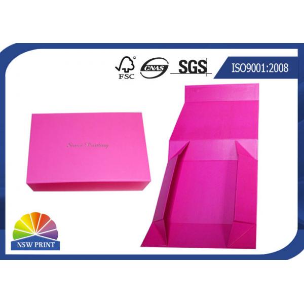 Quality Custom Rectangle Printed Paper Storage Boxes For Shoes Or Garment for sale