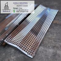 China SUDALU 1100, 3003 series Aluminum Perforated Panel with Various Shapes for Facade Cladding Aluminum Panel for sale