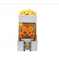 China 220V / 110V Fresh Squeezed Orange Juice Machine Commercial Auto Orange Juicer factory