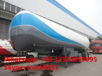China BPW 3 axles air suspension lpg propane tank trailer for sale, hot sale air-suspension 3 axles BPW lpg gas tank trailer factory