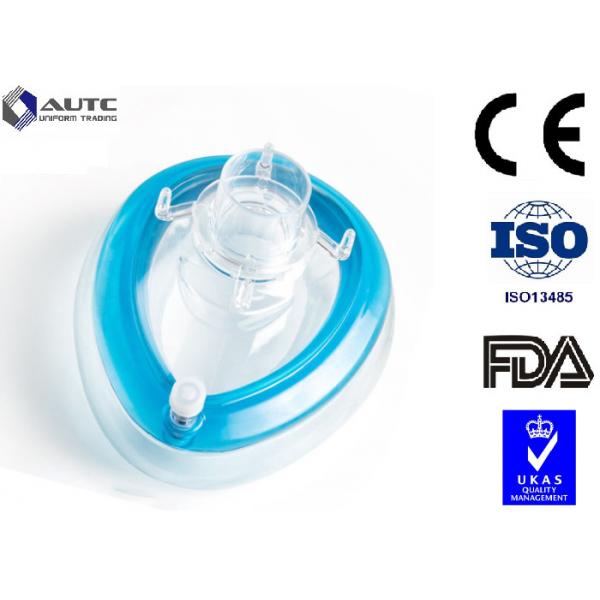 Quality Antiviral Disposable Medical Mask , Medical Face Shields  Oxygen Breathing Anesthesia for sale