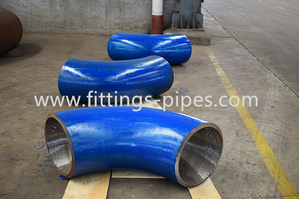 Quality Seamless Steel Pipe Elbow , A335 P11 P22 Sch5s 90 Degree Lr Elbow for sale