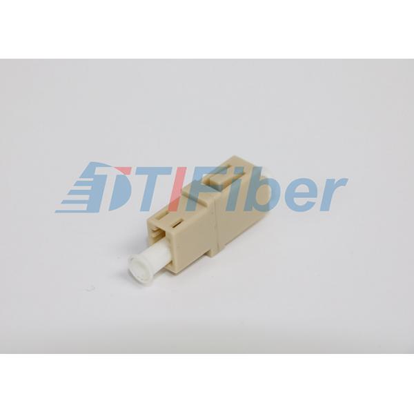 Quality LC / PC Multi mode FTTH Network Fiber Optic Adapter Low Insertion Loss for sale