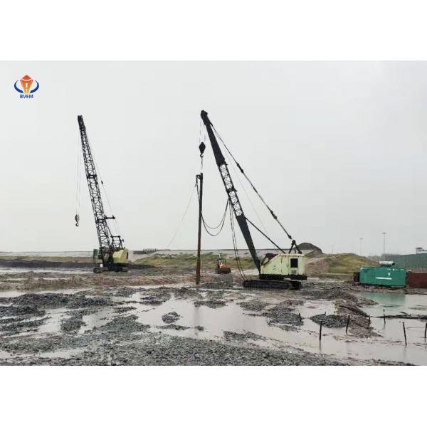 Quality Reliable Vibro Piling Contractors Vibro Piling Machine With Powerful Vibroflot Motor for sale