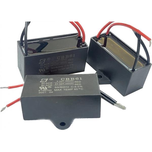 Quality CBB61 Wire Series Custom Capacitor Play A Role In Speed Regulation Of The Motor for sale