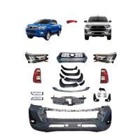 China ABS Plastic 4x4 Car Body Kit For Toyota Hilux Revo 16-19 Upgrade To 2021 factory