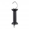 China electric fence Large Electric fencing Gate Handle/Diamond Hook and External Spring Gate Handle black factory