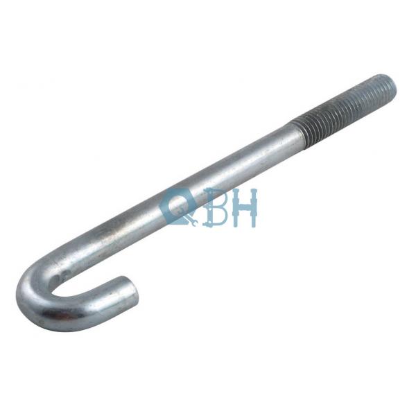 Quality CNC Milling Carbon Steel Wet Concrete L Hook Anchor Bolt for sale