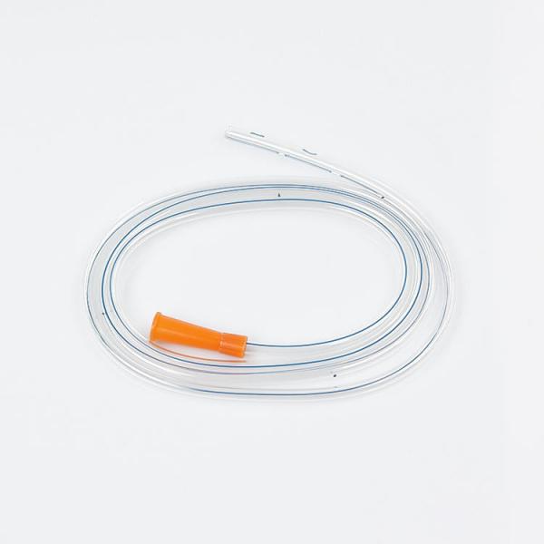 Quality 8-24FR Disposable Silicone Coated Catheter Silicone Stomach Feeding Tube for Medical for sale