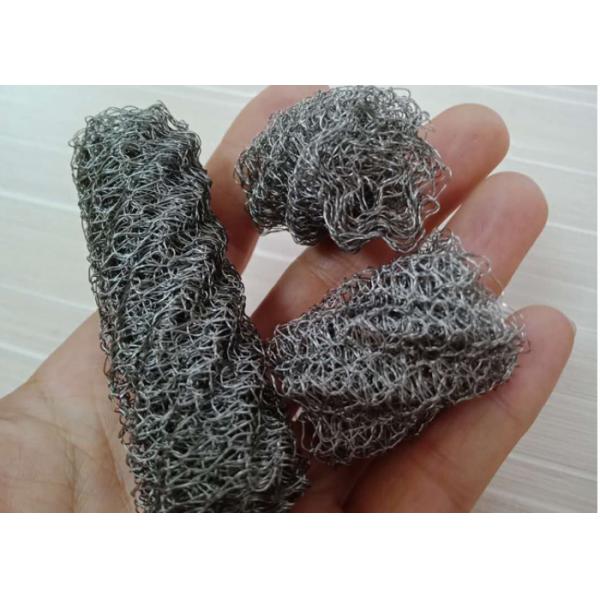 Quality 0.2mm Stainless Steel Compressed Knitted Wire Mesh Abrasion Resistance 1500r/min for sale