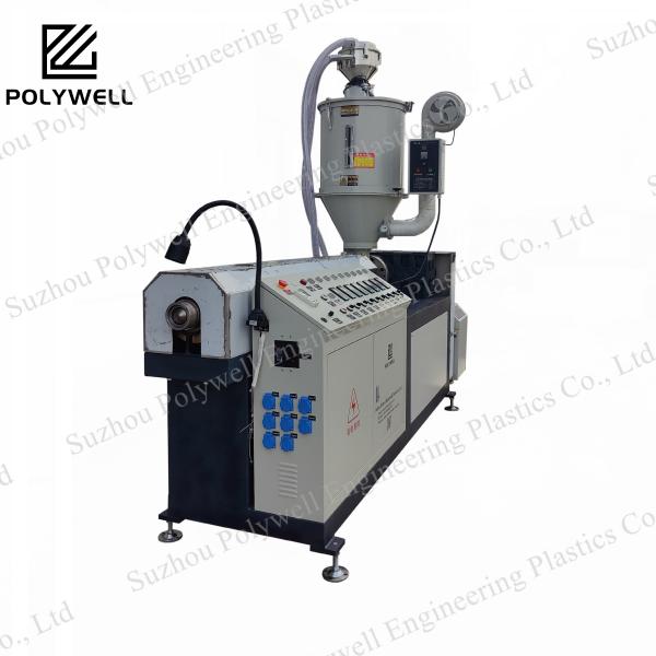 Quality Automatic Single Screw Extruder PA Polymer Extrusion Machine Used To Produce Polyamide Strips for sale
