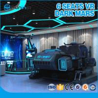 China Mech Style Virtual Reality 9D VR Cinema Six Players Indoor VR Game With VR Helmet factory