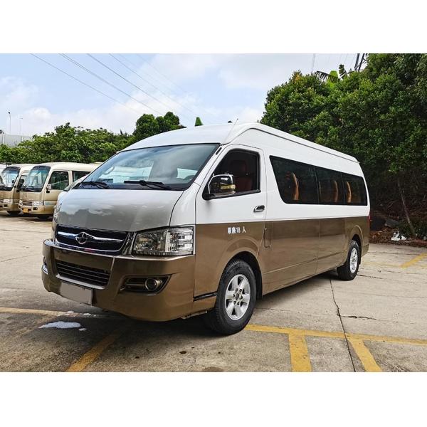 Quality Manual Transmission Second Hand Microbus , Used 18 Passenger Van For Sale for sale