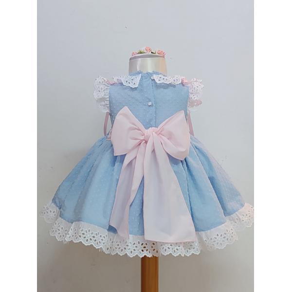 Quality Little Love Boutique Princess Dresses With Light Blue Color for sale