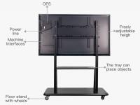 China 32 Inch Floor Standing Touch Screen All In One PC Computer 2K / 4K Optional factory