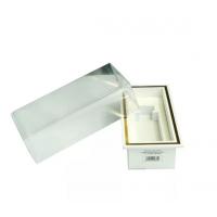 China Handmade Custom Printed Gift Packaging Box Cosmetic Foldable Clear Plastic Box for sale