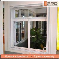 China Vertical Aluminum Clad Casement Windows , Thermal Break Clear Glass Window casement sliding window casement aluminium factory