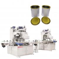 China 10KW 35cpm Full Auto Production Line For Small Round Cans factory