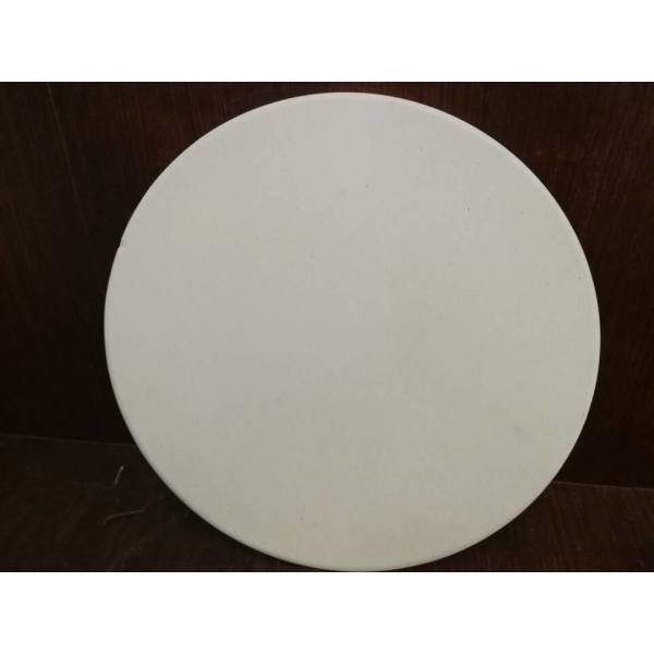 Quality Professional Cordierite Refractory Pizza Stone Bread Grilling White Color for sale