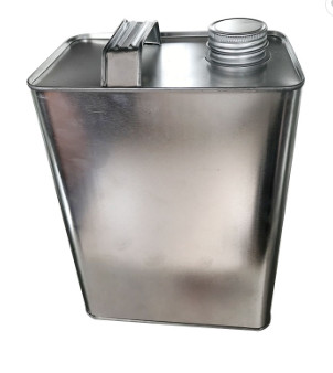 Quality SGS 1 Liter Engine Oil Tin Can 0.21mm Square Metal Tin Containers for sale