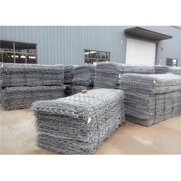 Quality Durable Double Twisted Hexagonal Wire Mesh 60 * 80 / 80 * 100 Mm Hole Size for sale