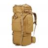 China Big 65L Molle Hiking Internal Frame Backpacks with Rain Cover for Outdoor factory
