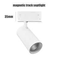 Quality Living Room Magnetic Track Spotlight 220v 35mm Surface Mounted for sale