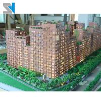 China Scale physical model with led lighting for property project marketing and selling factory
