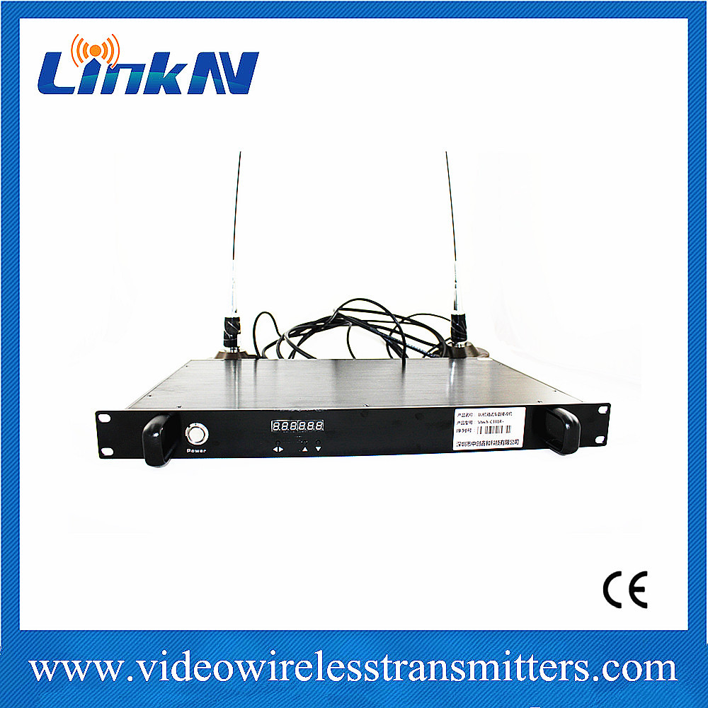 China COFDM Video Receiver 1U Rack Mount SDI HDMI Diversity Reception 300-2700MHz factory