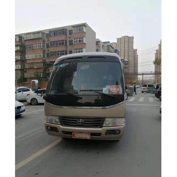 Quality 100% Original Used Toyota Coaster , Japanese Used Buses With 23 Seats for sale