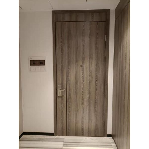 Quality Laminate Finish Sound Barrier Hotel Room Door 240cm Height 100cm Width for sale