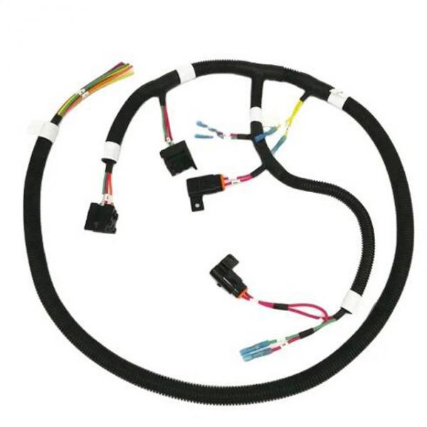 Quality MHSD Custom Automotive Wiring Harness Assembly With Delphi Connector for sale
