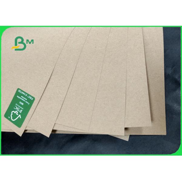Quality 60gsm 70gsm 80gsm Recycle Pulp Folding Resistance Brown Kraft Paper For Packing for sale