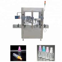 China PLC Control System Perfume Filling Machine With Stainless Steel Piston Pump factory