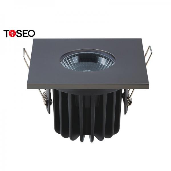 Quality Golden Dimmable Ceiling Recessed LED Downlight , Recessed Square IP65 Fire Rated Downlights for sale