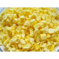 China Nutritious Freeze Dried Fruit , Freeze Dried Pineapple Raw Fruit Flavour for sale