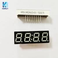 China Indoor 4 Digit Wall Clock Led Display 0.39inch 7 Segment Displays for sale